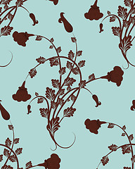 Image showing seamless floral pattern