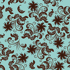 Image showing seamless floral pattern