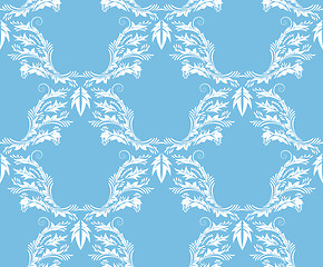 Image showing seamless damask pattern