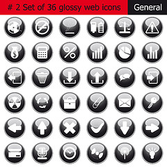 Image showing icon set #2 general