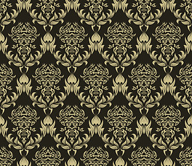 Image showing seamless damask pattern