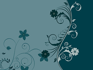 Image showing floral background