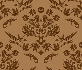 Image showing seamless damask pattern