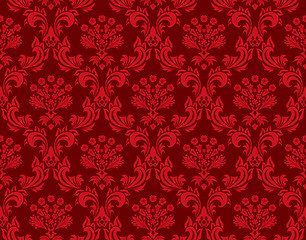 Image showing seamless damask pattern