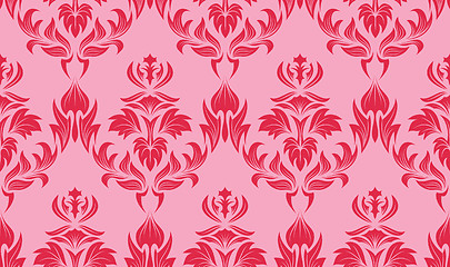 Image showing seamless damask pattern