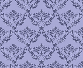 Image showing seamless damask pattern