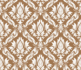 Image showing seamless damask pattern