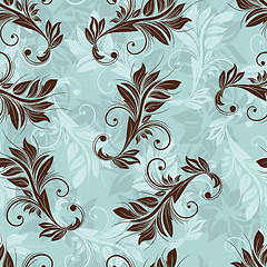 Image showing seamless floral pattern