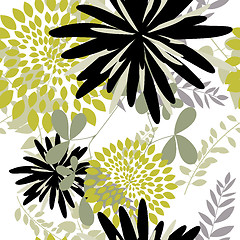 Image showing seamless floral pattern