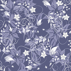 Image showing seamless floral pattern