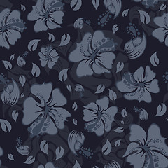 Image showing seamless floral pattern