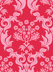 Image showing seamless damask pattern