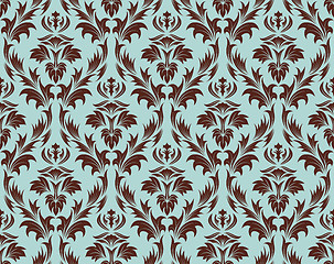 Image showing seamless damask pattern