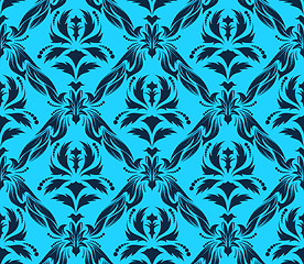 Image showing seamless damask pattern