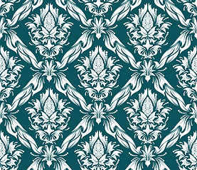 Image showing seamless damask pattern