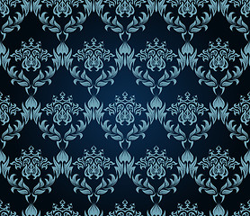 Image showing seamless damask pattern