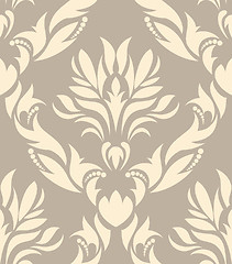 Image showing seamless damask pattern