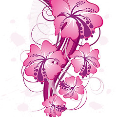 Image showing floral background