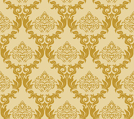 Image showing seamless damask pattern