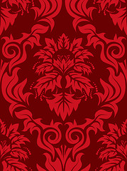 Image showing seamless damask pattern