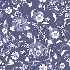 Image showing seamless floral pattern