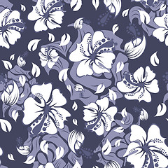 Image showing seamless floral pattern