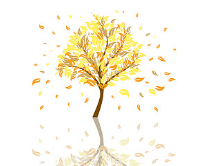 Image showing autumn tree