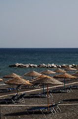 Image showing perissa beach