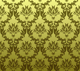 Image showing seamless damask pattern