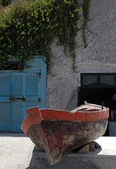 Image showing old fishing boat