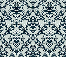 Image showing seamless damask pattern