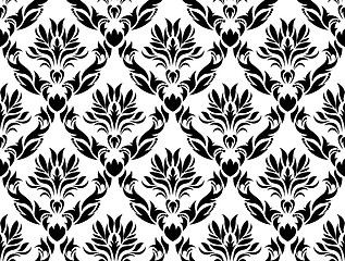 Image showing seamless damask pattern