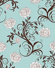 Image showing seamless floral pattern