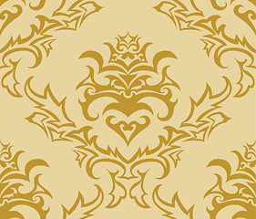 Image showing seamless damask pattern