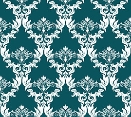 Image showing seamless damask pattern