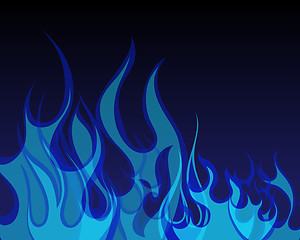 Image showing fire background