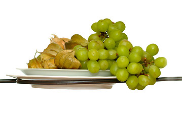 Image showing vine grapes