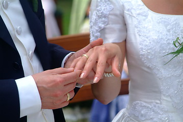 Image showing wedding * marriage