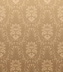 Image showing seamless damask pattern