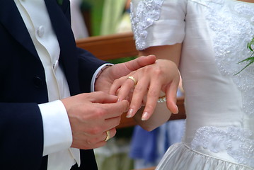 Image showing wedding * marriage