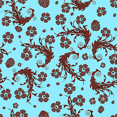 Image showing seamless floral pattern