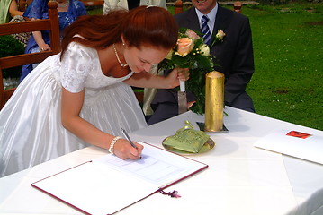 Image showing wedding - marriage