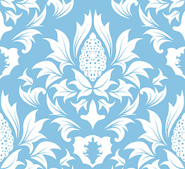 Image showing seamless damask pattern