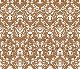 Image showing seamless damask pattern