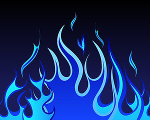 Image showing fire background