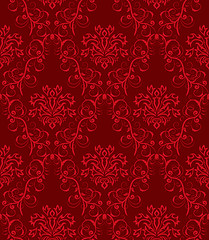 Image showing seamless damask pattern