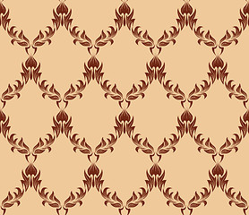 Image showing seamless damask pattern