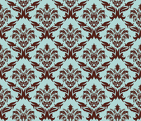 Image showing seamless damask pattern