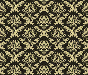 Image showing seamless damask pattern