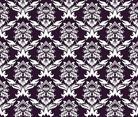 Image showing seamless damask pattern